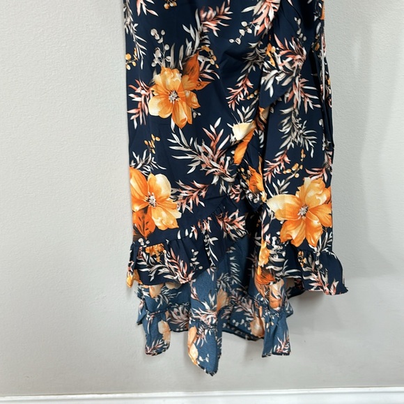 Audrey Parks Navy Floral Dress - Picture 5 of 7